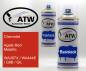 Preview: Chevrolet, Agate Red Metallic, WA397X / WA444E / G8B / GIL: 400ml Sprühdose + 400ml Klarlack - Set, von ATW Autoteile West.